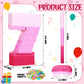 Sratte Number Piñata Pink Piñata Birthday Decorations Gradient With Stick Blindfold Confetti For Girls Boys Birthday Anniversary Party Decorations Supplies(Number 7)
