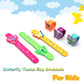 PAITUEND Butterfly Theme Slap Bracelets Party Favors-Butterfly Silicone Wristbands (6pack) for Boys&Girls Birthday&Butterfly The