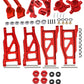 RCMYou Upgrades Part for 1/10 Slash/Rustler/Stampede/Hoss 4x4 VXL 4wd,Alloy Suspension Arm,Caster Block,Steering Blocks,Rear Stu