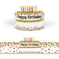 Teacher Created Resources Confetti Happy Birthday Crowns, Pack of 30