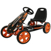 hauck Speedster Pedal Car with 3 Way Adjustable Bucket Seat, Hand Brake, and Robust Steel Tube Frame for Indoor and Outdoor Use,