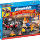 Playmobil Advent Calendar Fire Rescue Operation On The Construction Site