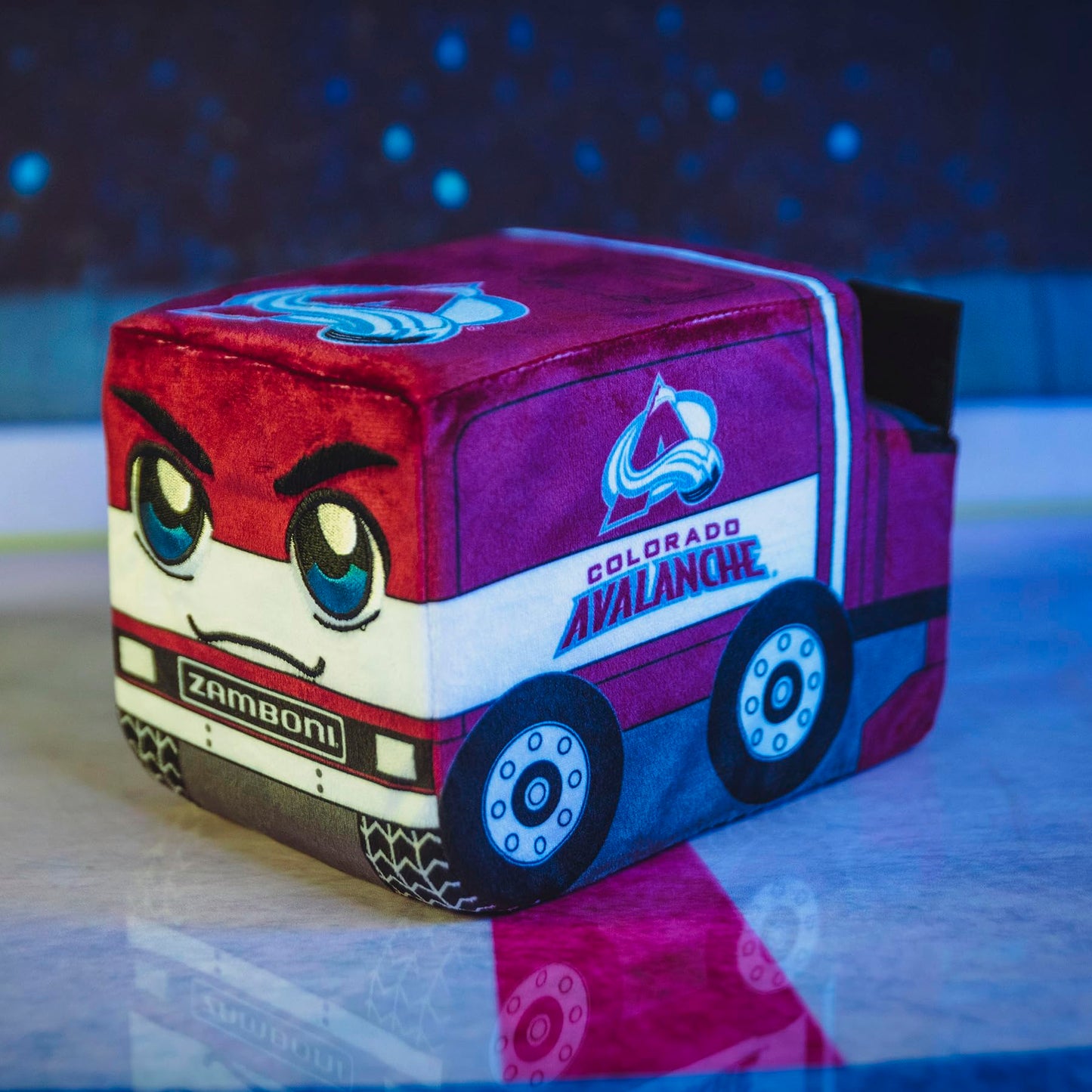 Bleacher Creatures Colorado Avalanche Zamboni 7'' NHL Kuricha Plushie - Soft Inspired Plush