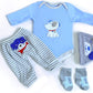 Reborn Baby Dolls Boy Clothes For 17-22 Inch 4 Pcs Sets Fit 17-22'' Newborn Baby Dolls Clothes