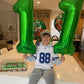 Green Number 1 Balloon For First Birthday 40 Inch, 1St One Number Balloons Birthday Decorations For Girl Boy Toddler Baby