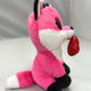 Ty Beanie Boo Parfait Pink Valentine Fox Plush Toy - 6" Small Multi Color - Model 37365