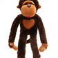 Qacksv Cute Monkey Plush, Giant Monkey Stuffed Animal
