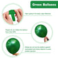 Ymsz Green And Gold Balloons, 67Pcs 12 Inch Metallic Gold And Dark Green Balloons For Birthday, Graduation, St. Patrick'S Day, B