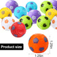 Scione 72 Pack Soccer Fidget Spinners, Soccer Party Favors For Kids, Fidget Toys Bulk, Soccer Stress Balls Goodie Bag Stuffers G