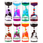 Oneshow 8 Pack Liquid Motion Bubbler Oil Hourglass Water Bubbler Timer For Kids And Teenager Sensory Toys Fidget Toy Activity Calm Stress Relief Desk Decor Adults