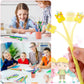 PGPBW Squishy Pens for Kids, 30 Count, Black Silicone, Fun Stress Relief Bobblehead, Party Favors, Birthday Gifts