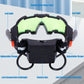 Allomn Spy Night Vision Goggles With Flip-Out, Adjustable Kids Led Night Green Lens Glasses For Hunting Racing Bicycling, Skying To Protect Eyes