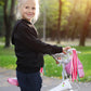 Vorcool 1Pair Bike Handlebar Streamers Bicycle Grips Colorful Polyester Streamers Tassel Ribbons Children Baby Carrier Accessories