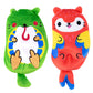 Cats Vs Pickles - Ribit & Pete - 2-Pack - 4 Cute Cuddly Collectible Bean Plush Toy - Collect These As Stocking Stuffers, Fidget