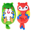 Cats Vs Pickles - Ribit & Pete - 2-Pack - 4 Cute Cuddly Collectible Bean Plush Toy - Collect These As Stocking Stuffers, Fidget