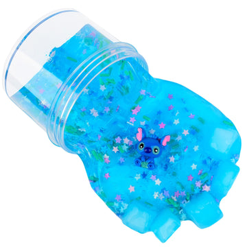 8 Pack Jelly Cube Crunchy Slime Kit  with Soft Stretchy Non-Sticky Clear Crunchy Slime Toy  Stress Relief Toy for Girls and Boys  Best Birthday Gift  Kids Party Favors and School Education