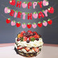 Strawberry Fruit Banners Happy Birthday Strawberry Theme Party Hanging Decorations Happy Birthday Party Wedding Party Decoration