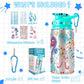 Decorate Your Own Water Bottle Kits For Girls Age 4 5 6 7 8 9 10-12 Year Old Girl Gifts, Mermaid Gem Diamond Painting Crafts, Di