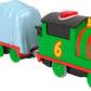 ​Thomas & Friends Motorized Toy Train Talking Percy Battery-Powered Engine With Sounds & Phrases For Pretend Play Preschool Kids Ages 3+ Years