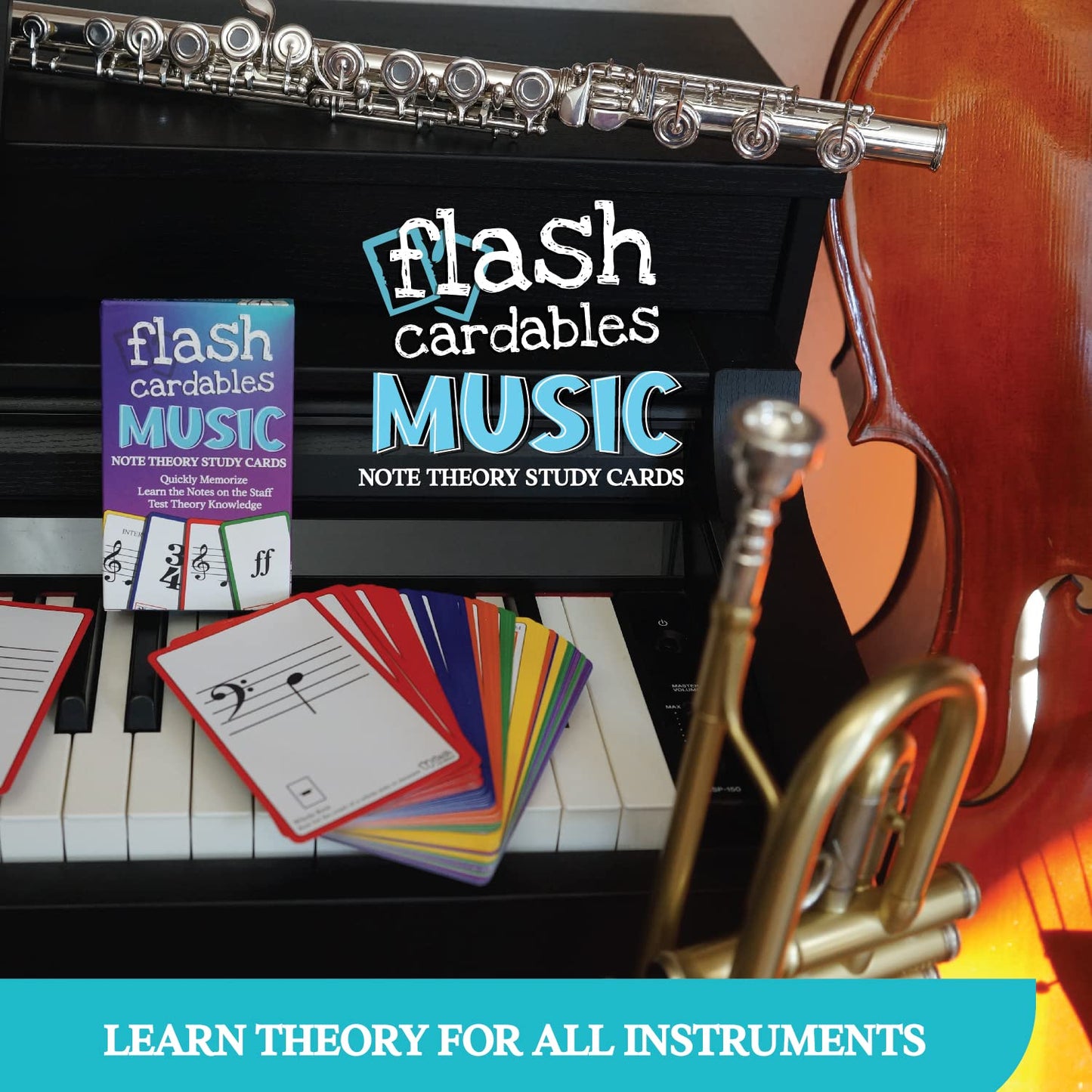Flashcardables enhanced Music Flash Cards