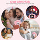 Uyeyuy Upgrade Kids Selfie Camera, Christmas Birthday Gifts For Kids, Upgrade Hd Kids Digital Video Cameras For Toddler, Good Toys For Over 6 Years Old Boy Girls With 32Gb Card And Card Reader(Pink