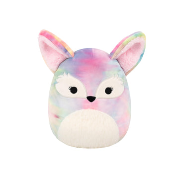 Squishmallows Original 8in Paulette The Rainbow Tie-Dye Fennec Fox - Official Jazwares Plush (Little)