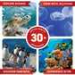 Abacus Brands Virtual Reality Oceans! Gift Box - Illustrated Interactive Vr Book And Stem Learning Activity Set - For Ages 8 And Up