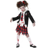 Morph Costumes School Girl Zombie Costume for Kids - Kid Zombie Costume Girl - Kids Halloween Costumes Girls Scary - Halloween C