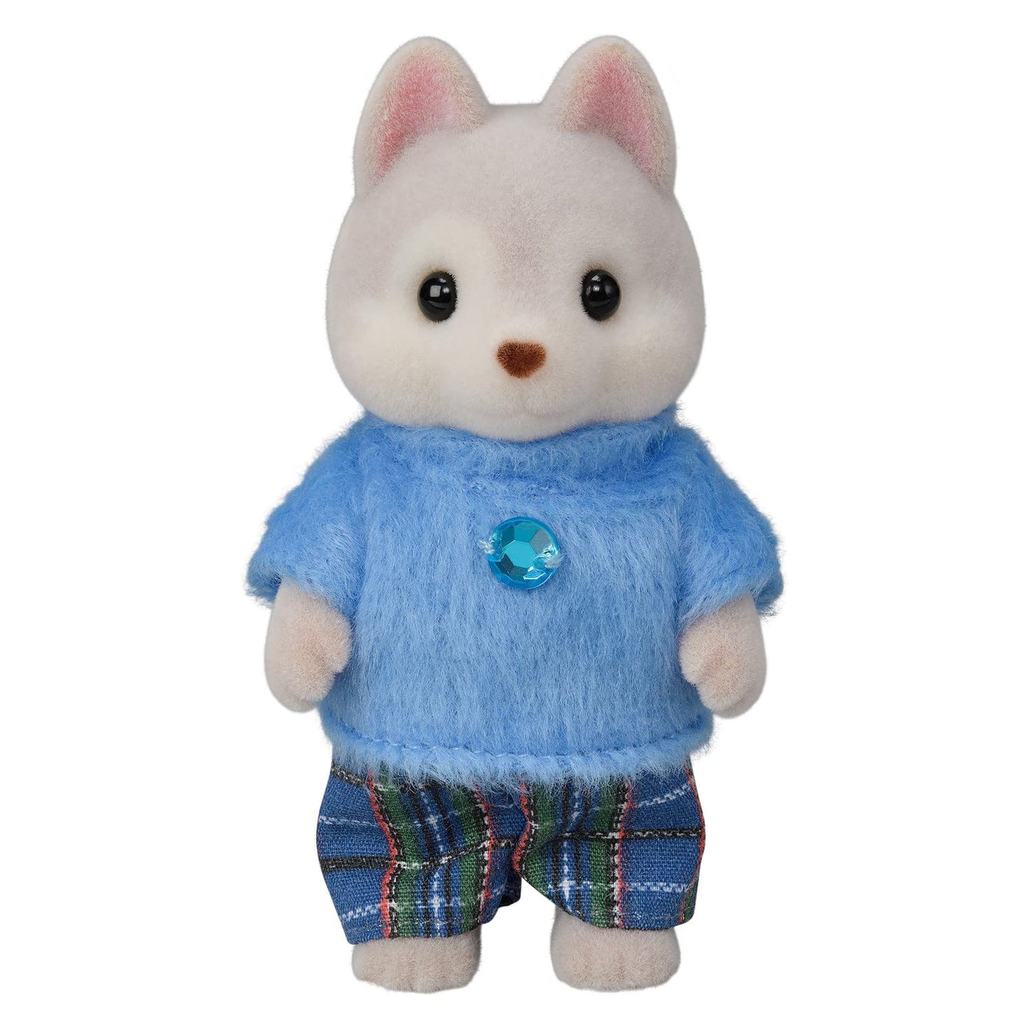 Calico Critters Husky Family - Set Of 5 Collectible Doll Figures For Ages 3+