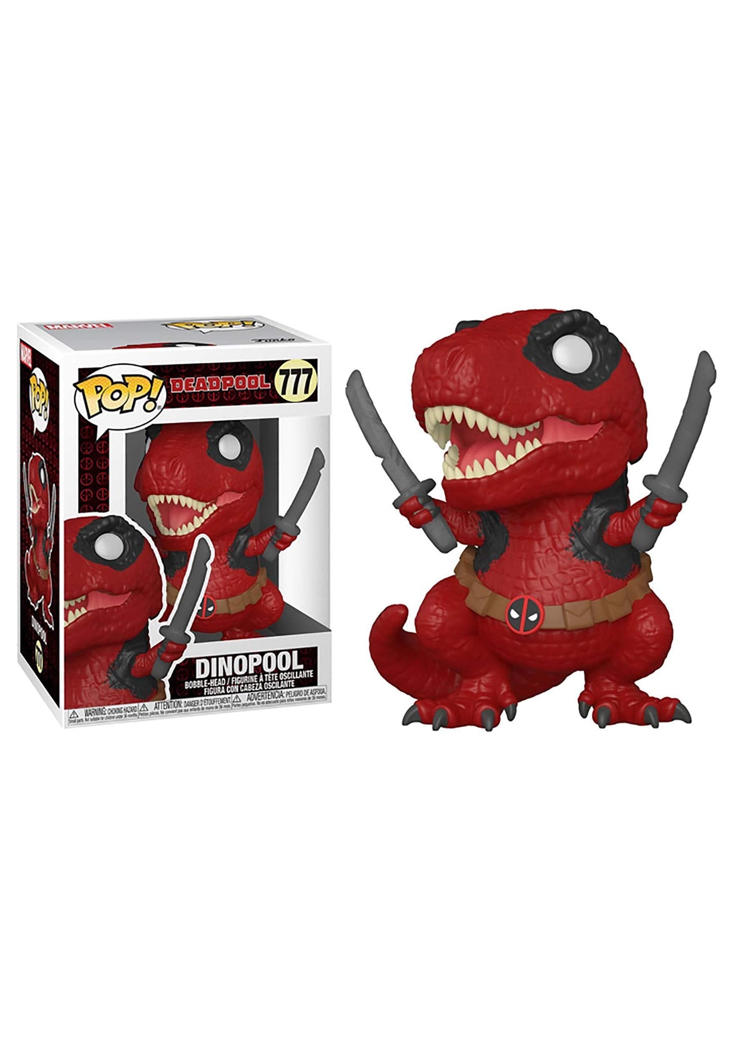 Pop Funko Marvel: Deadpool 30Th - Dinopool