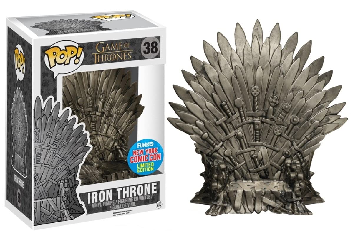 Funko Pop! Game Of Thrones Iron Throne #38 Nycc 2015 Exclusive