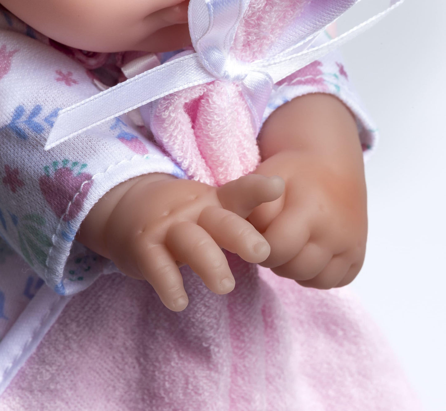 Jc Toys La Baby Caucasian 11-Inch Small Soft Body Baby Doll La Baby | Washable |Removable White & Pink Floral Outfit W/Hat, Pacifier & Blanket | For Children 12 Months +