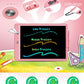 Kokodi 10 Inch Lcd Writing Tablet With Anti-Lost Stylus, Erasable Doodle Board Colorful Toddler Drawing Pad, Car Travel School Games Toys For 3 4 5 6 7 8 Kids, Birthday Gift For Girls Boys Pink
