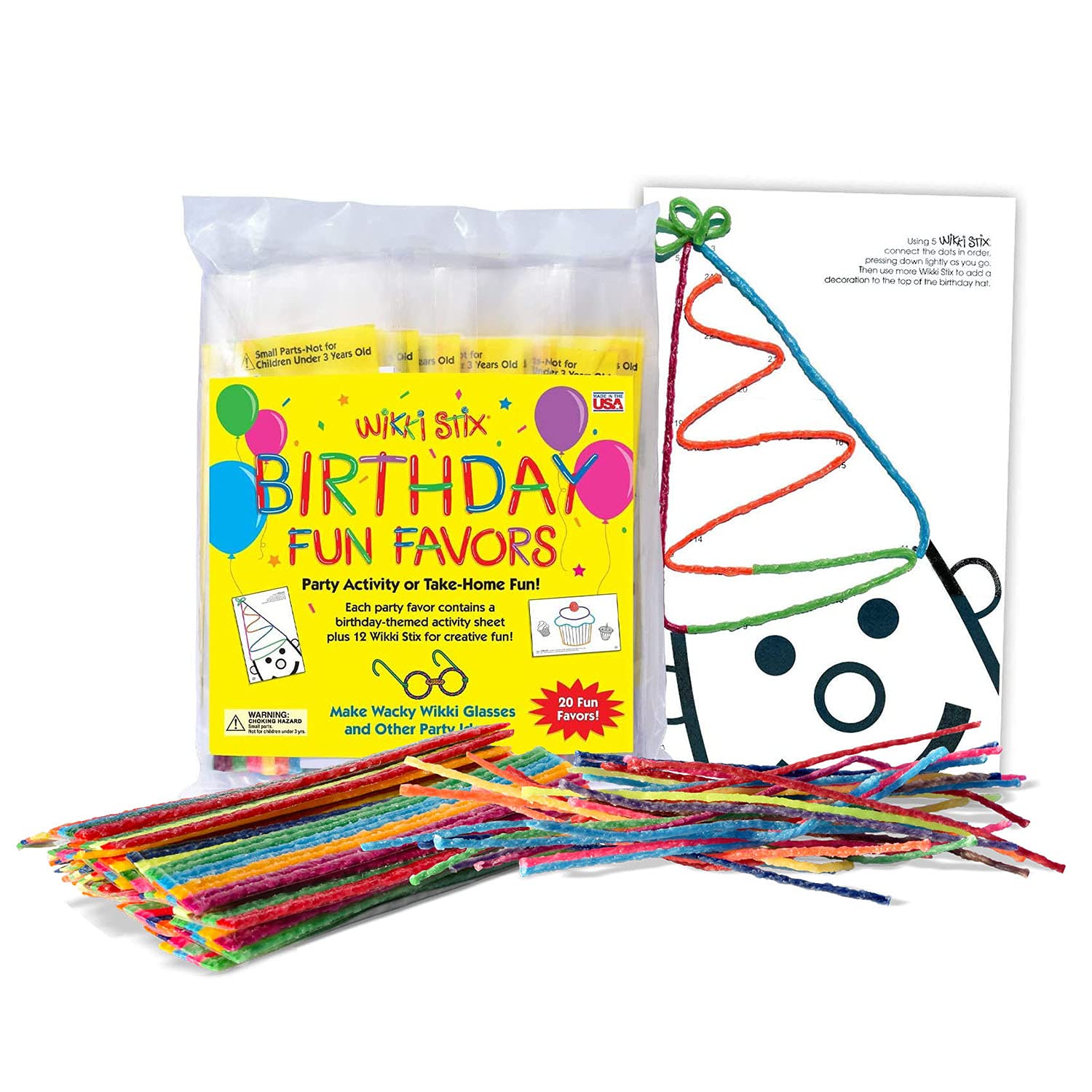 WikkiStix Birthday Fun Favors