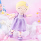 Gloveleya Dolls Princess Girls Toy First Baby Girl Gifts Soft Plush Manor Princess Doll Rapun Lavender 16'