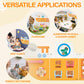 Monlurd Wooden Ship Activity Wall Panel For Kids, Sensory Wall Toy, Activity Cube, Wall Toys For Toddlers 1-3, Playroom Toys, Da