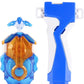 Bey Battling Tops Bay cutting edge Launcher and Grip  Power Custom BeyLauncher LR Left Right Spin DB Layer System Compatible with All Bey Burst Series (Blue)