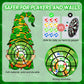 St Patricks Day Kids Dart Board Game Set, Irish Party Board Games with 12 Stick Balls, St Paddys Day Outdoor Games for Kids Ages