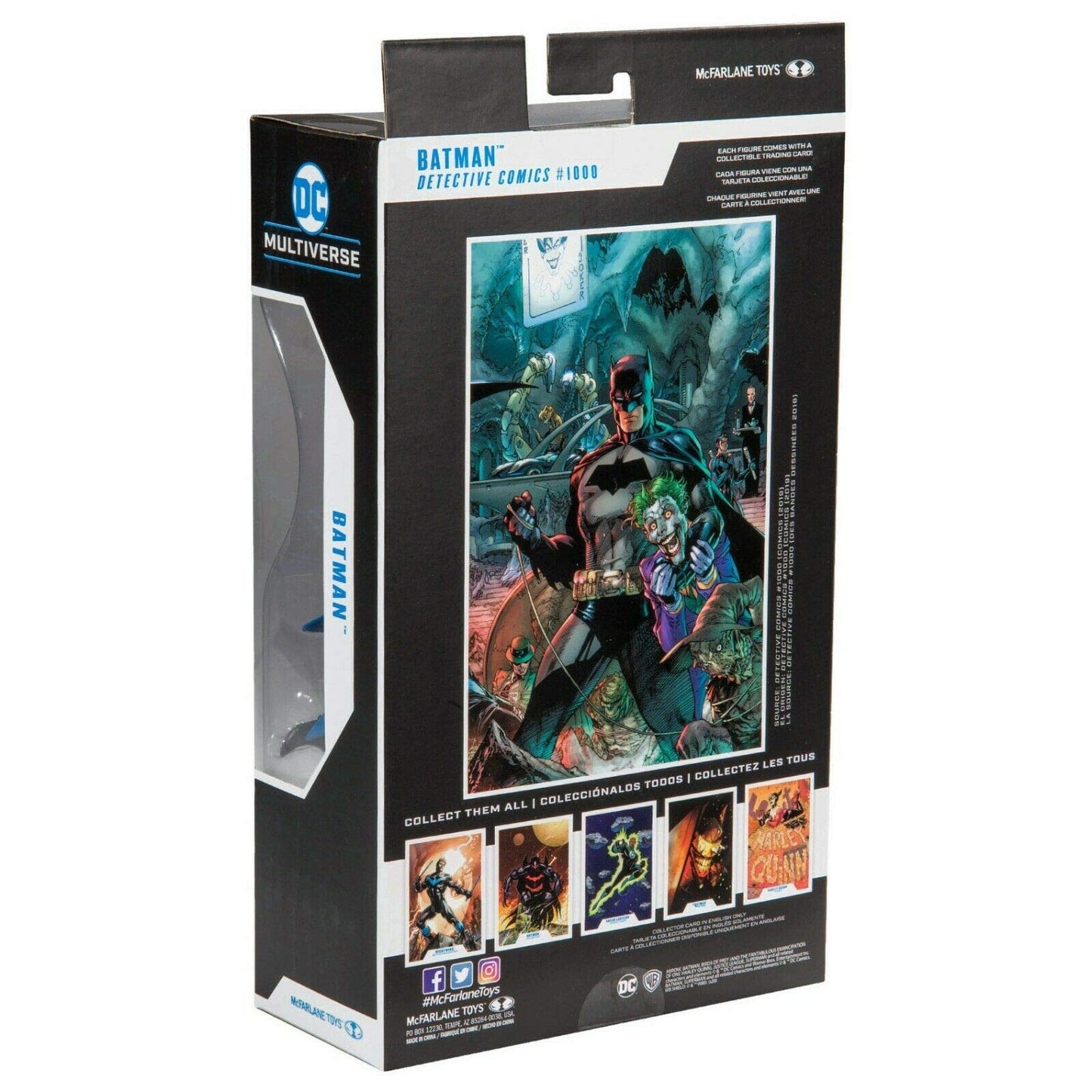 Dc Multiverse Mcfarlane Batman Dective Comics 1000 --- Limited Edition Chase --- Blue