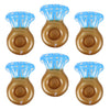 6 Pack Ring Inflatable Drink Holder, Liyde Drink Floaties Floating Drink Holder For Swimming Pool Drink Holder For Pool Party Bachelorette Party Float Decorations Pool Accessories For Adults