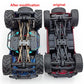 Rclions Higher Extra Clearance Rc Links Linkage Set For 1/24Th Axial Scx24 Bronco C10 Jlu Crc Rc Crawler Car Upgrades Parts (Gol