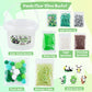 10 Fl Oz Panda Clear Slime Bucket, Big Slime Kit With Slime Clay, Slime Party Favors For Kids, Glimmer Crunchy Slime Includes 9