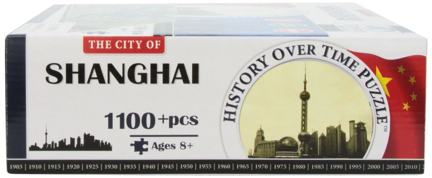 4D Cityscape Shanghai, China Time Puzzle