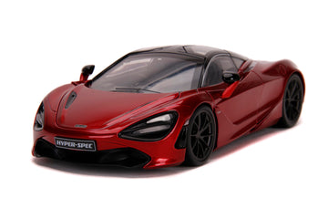 Hyperspec 1:24 Mclaren 720S Die-Cast Car Red, Toys For Kids And Adults