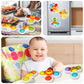 Alasou 3Pcs Pop Suction Cup Spinner Toys For 1 Year Old Boy Girl|Novelty Spinning Tops Toddler Toys Age 1-2|Sensory Baby Bath To