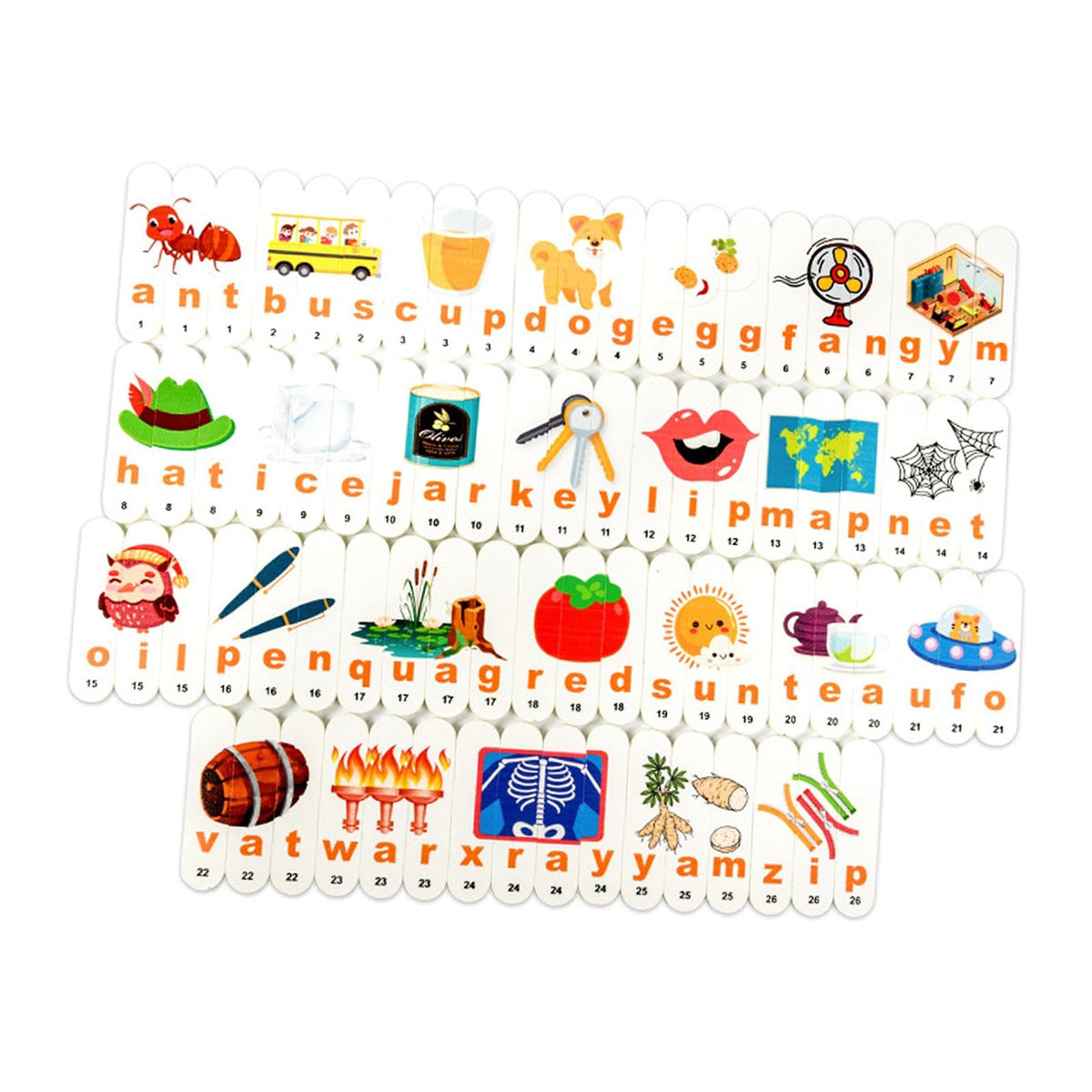 TRENDYNEST Matching Letter Game Spelling and Increases Memory for Party Boys Girls | Toys & Hobbies | Educational | Alphabet & L