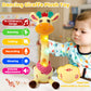 Emoin Giraffe Stuffed Animal Baby Toys 6 To 12 Months Giraffe Toys Singing 10 Children'S Songs Dancing Giraffe Light Up Toys Repeat What You Say Giraffe Gifts For Toddlers 1-3 Years Old