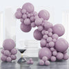 Partywoo Dusky Purple Balloons, 100 Pcs Boho Purple Balloons Different Sizes Pack Of 18 Inch 12 Inch 10 Inch 5 Inch Pale Purple Balloons For Balloon Garland Arch As Party Decorations, Purple-F29
