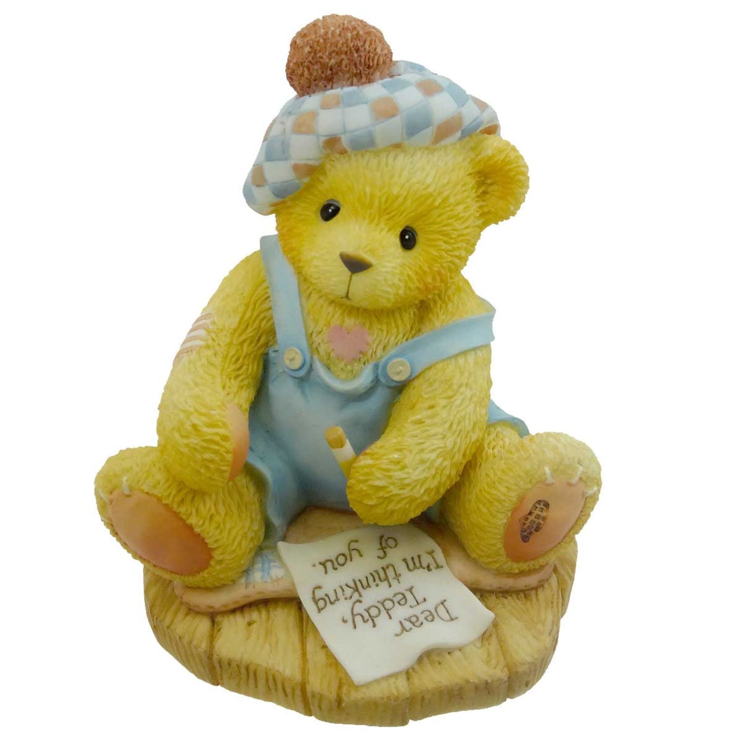 Cherished Teddies Kyle Resin Teddy Bear Love Valentines 476390
