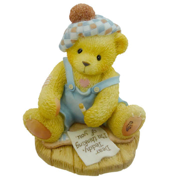 Cherished Teddies Kyle Resin Teddy Bear Love Valentines 476390